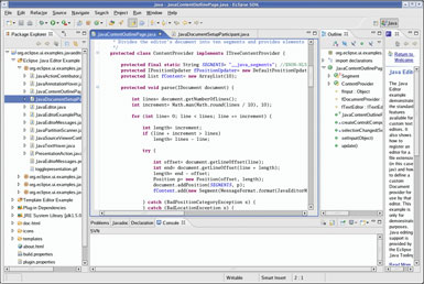 Eclipse IDE screenshot